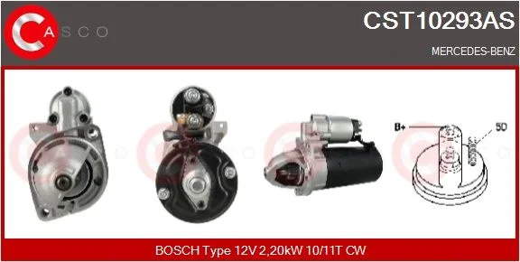 Starteris casco CST10293AS