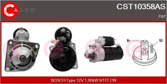 Starteris casco CST10358AS