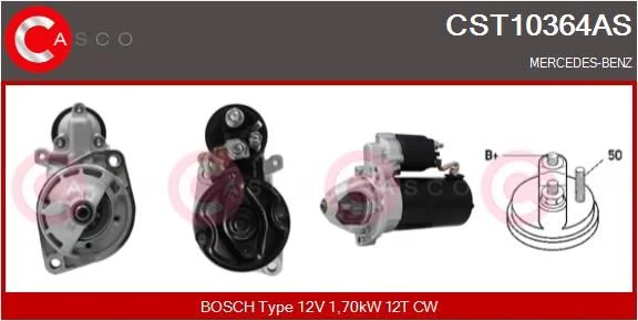 Starteris casco CST10364AS