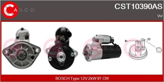 Starteris casco CST10390AS