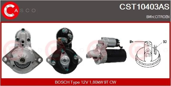 Starteris CASCO CST10403AS