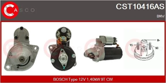 Starteris casco CST10416AS
