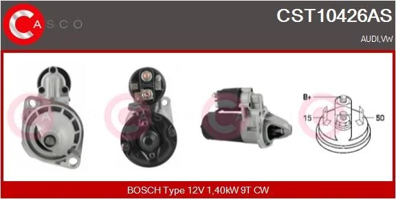 Starteris casco CST10426AS