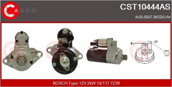 Starteris casco CST10444AS