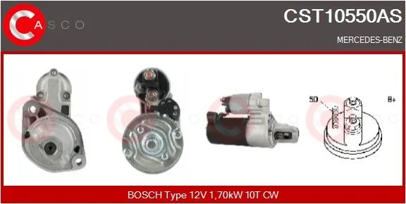 Starteris casco CST10550AS
