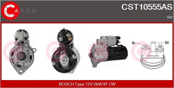 Starteris casco CST10555AS