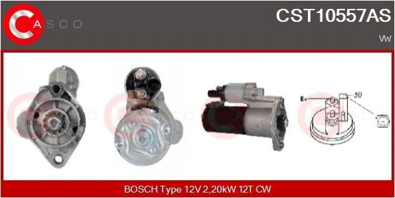 Starteris casco CST10557AS