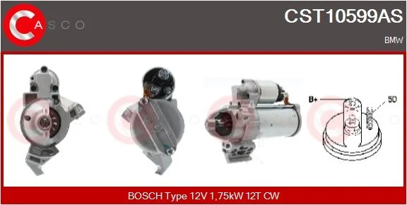 Starteris casco CST10599AS
