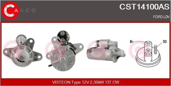 Starteris casco CST14100AS