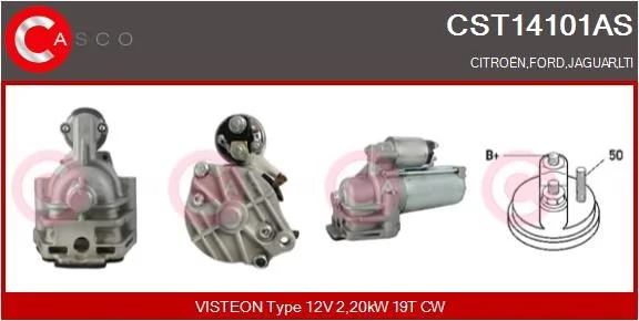 Starteris casco CST14101AS