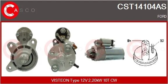 Starteris casco CST14104AS