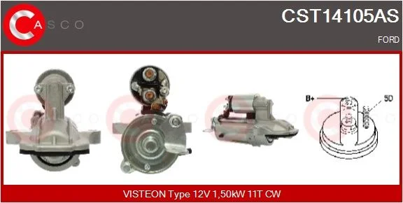 Starteris casco CST14105AS