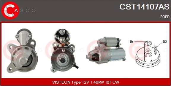 Starteris casco CST14107AS