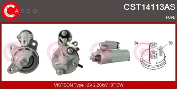 Starteris casco CST14113AS
