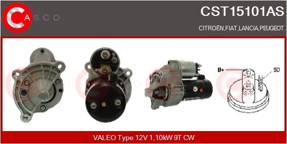 Starteris casco CST15101AS