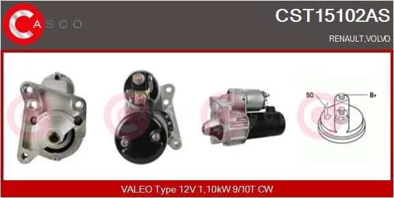 Starteris casco CST15102AS