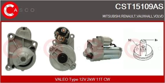 Starteris casco CST15109AS