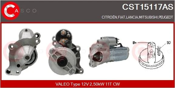 Starteris CASCO CST15117AS