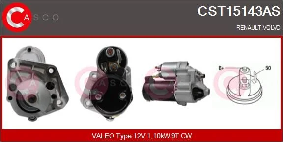 Starteris casco CST15143AS