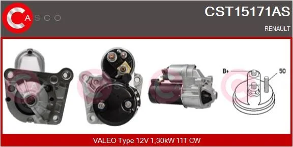 Starteris casco CST15171AS