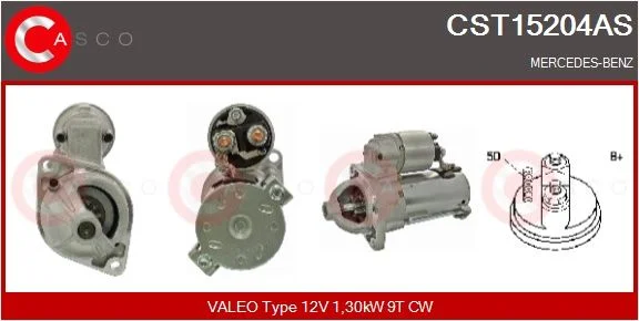 Starteris casco CST15204AS