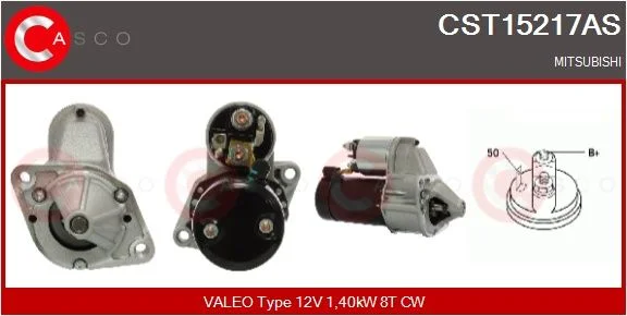 Starteris casco CST15217AS