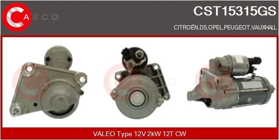 Starteris casco CST15315GS