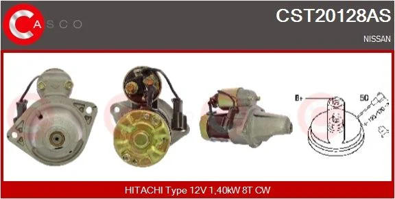 Starteris casco CST20128AS