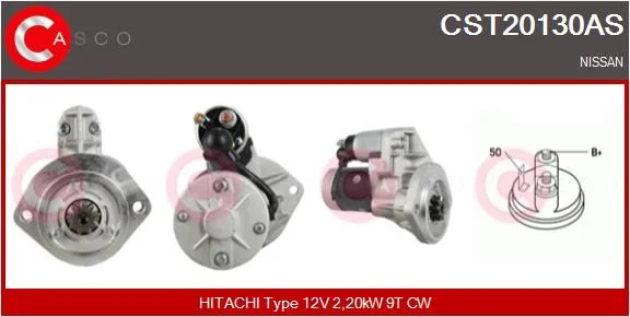 Starteris casco CST20130AS