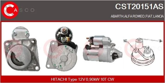 Starteris casco CST20151AS