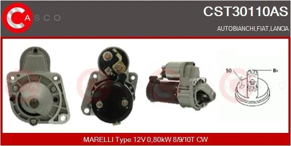 Starteris casco CST30110AS