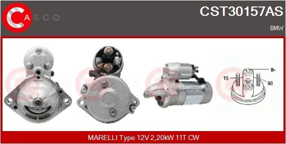 Starteris casco CST30157AS