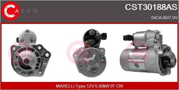 Starteris casco CST30188AS