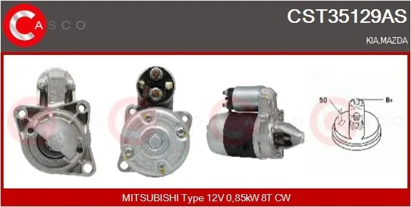 Starteris casco CST35129AS
