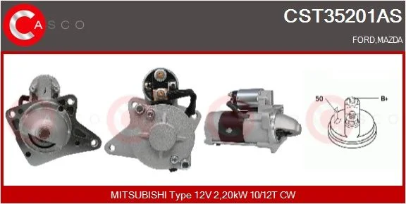 Starteris casco CST35201AS
