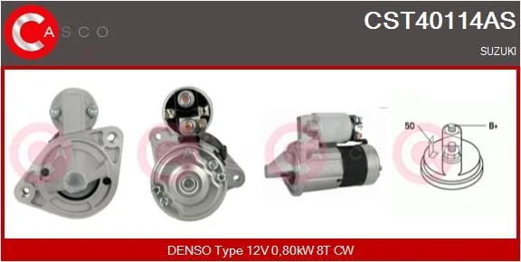 Starteris casco CST40114AS