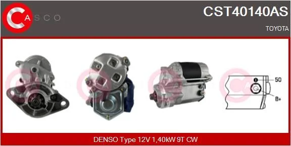 Starteris casco CST40140AS