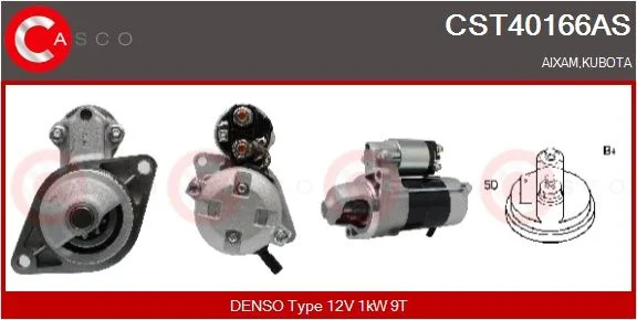 Starteris casco CST40166AS