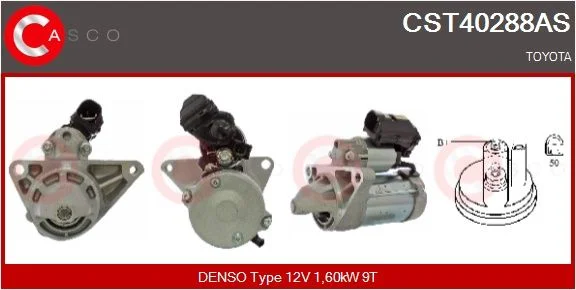 Starteris casco CST40288AS