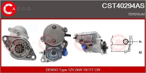 Starteris casco CST40294AS