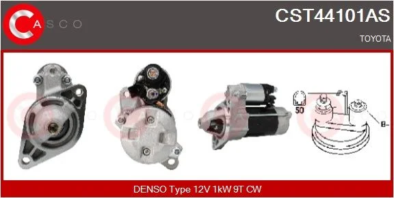 Starteris casco CST44101AS