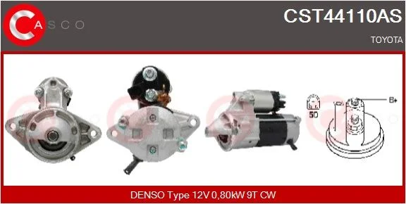 Starteris casco CST44110AS