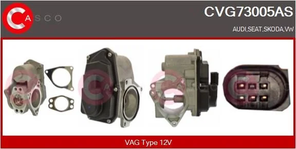 ERG vožtuvas casco CVG73005AS