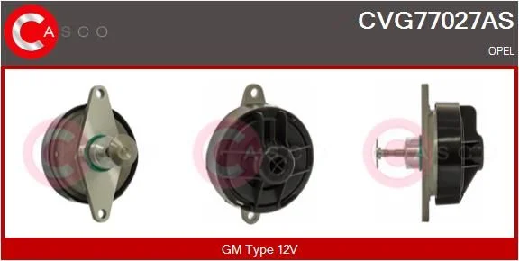 ERG vožtuvas CASCO - TURBOSPRĘŻARKI CVG77027AS
