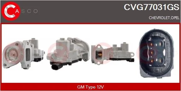 ERG vožtuvas casco CVG77031GS