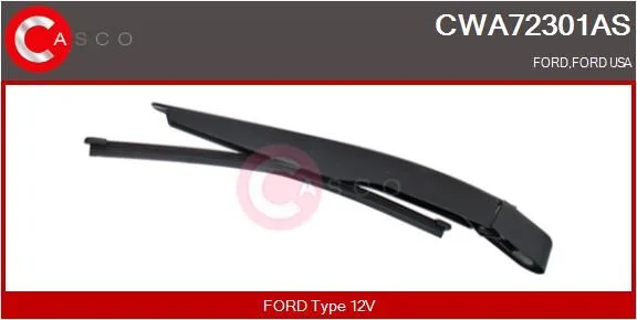 Valytuvo svirtis, priekinio stiklo apliejiklis CASCO - WYCIERACZKI MECHANIZM SILNIK CWA72301AS