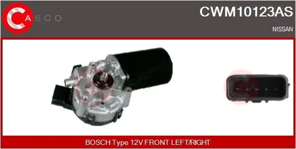 Valytuvo variklis casco CWM10123AS