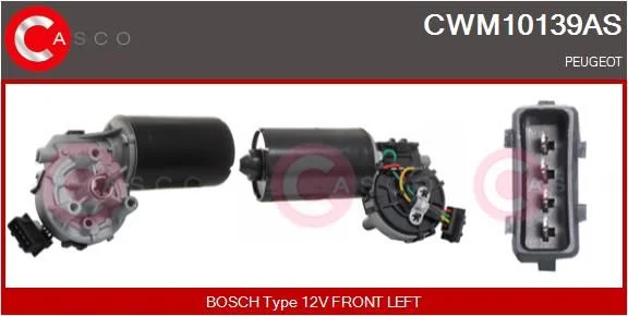 Valytuvo variklis casco CWM10139AS
