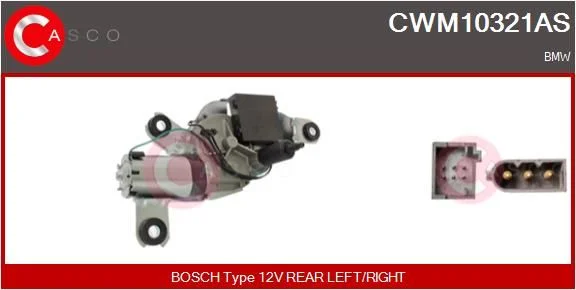 Valytuvo variklis casco CWM10321AS
