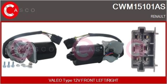 Valytuvo variklis CASCO - WYCIERACZKI MECHANIZM SILNIK CWM15101AS